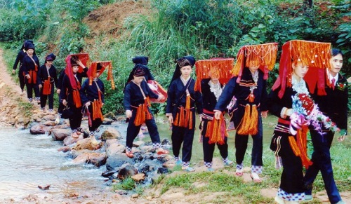 Una boda de la etnia Daos en Vietnam