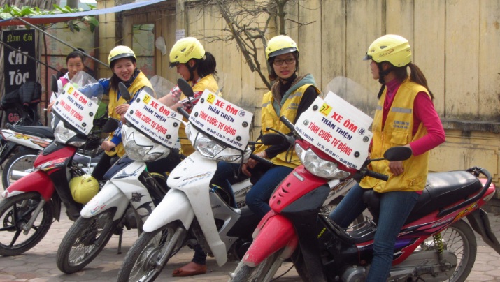 agência-moto-táxis-Hanói