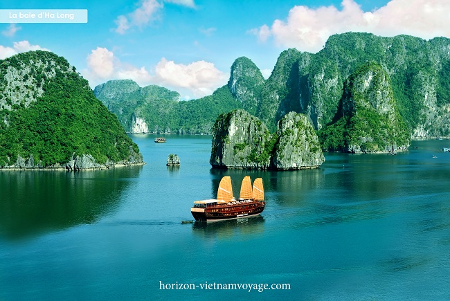 Baía de Halong no Vietname