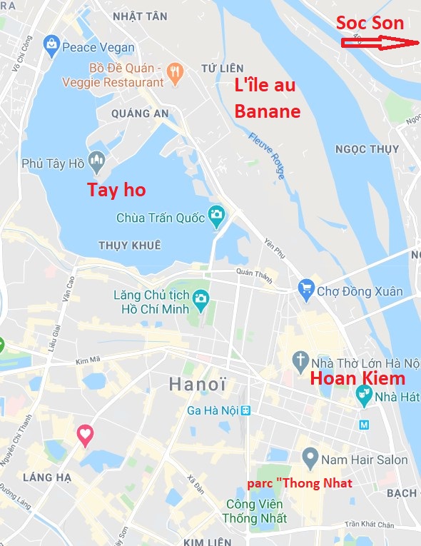 Outros lugares em Hanói