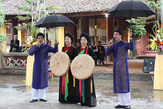 Canções folclóricas de Bac Ninh “quan ho”