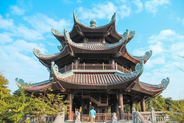 pagoda bai dinh ninh binh vietnam