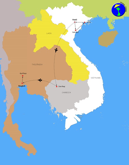 tailandia camboja e vietnam combinados em 15 dias e 14 noites