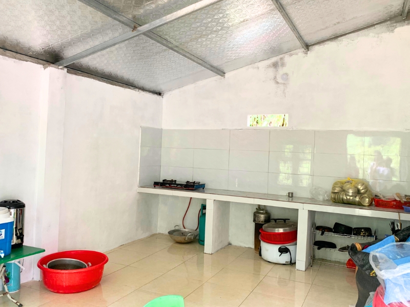 A cozinha depois de ter sido renovada pela Horizon Vietnam