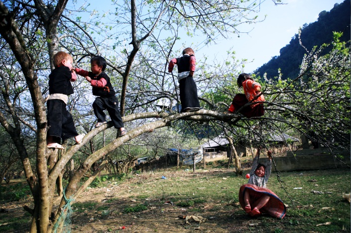 des-enfants-du-nord-ouest-vietnam