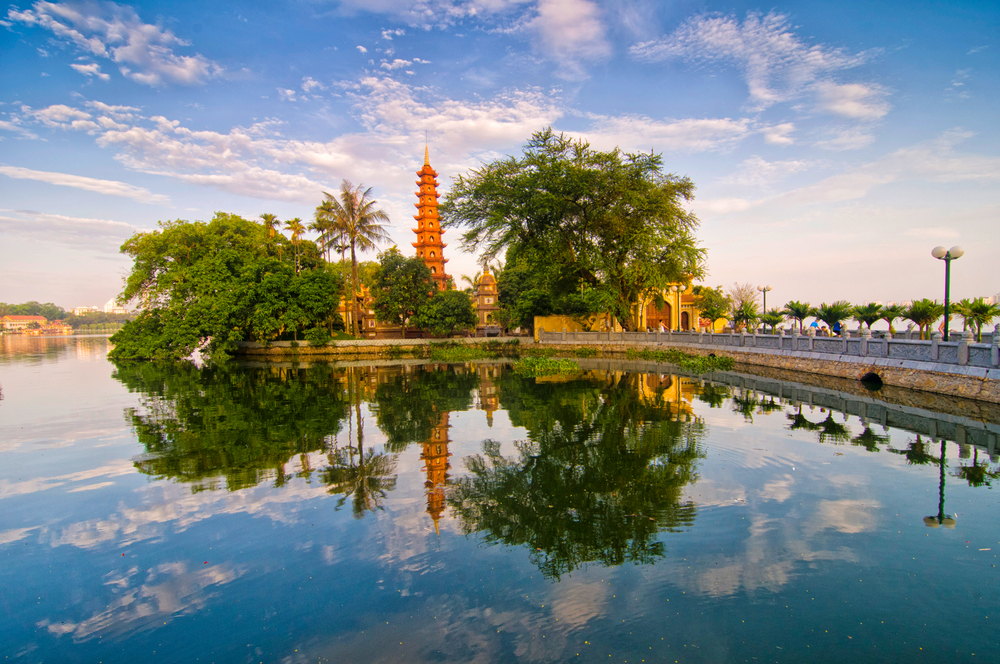 pagode de tran quoc vietnam viagem