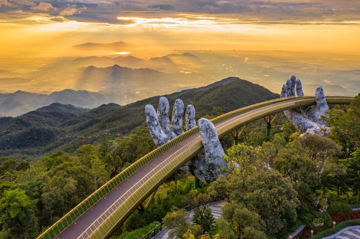 ponte dourada viet nam viagem